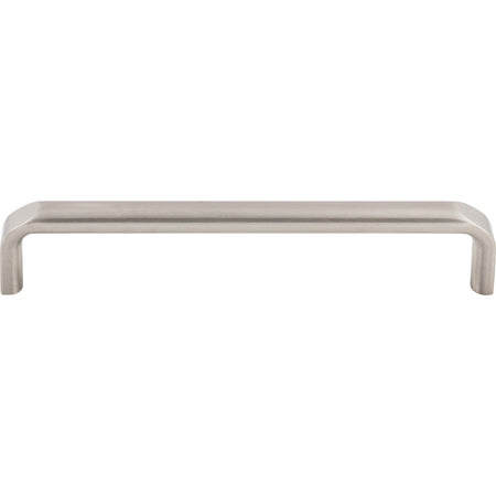 Top Knobs TK874BSN: 6-5/16" cc Exeter Round Bar Cabinet Pull - Brushed Satin Nickel