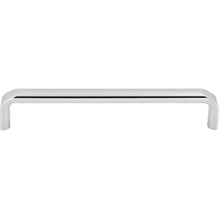 Top Knobs TK874PC: 6-5/16" cc Exeter Round Bar Cabinet Pull - Polished Chrome