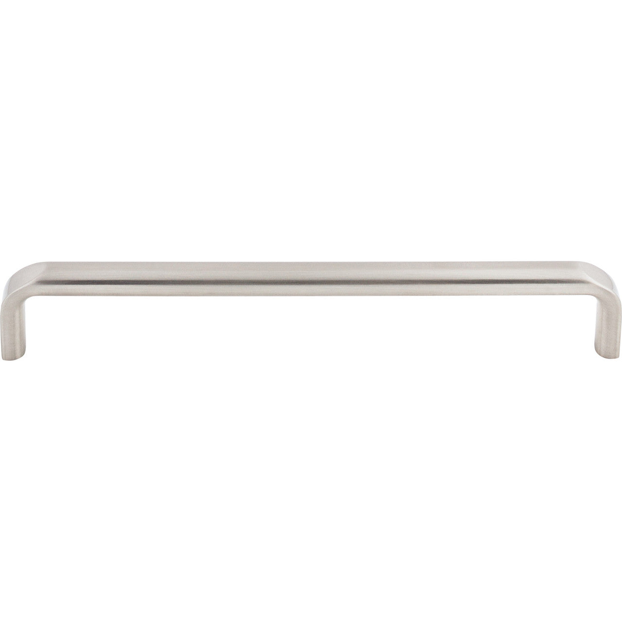 Top Knobs TK875BSN: 7-9/16" cc Exeter Round Bar Cabinet Pull - Brushed Satin Nickel