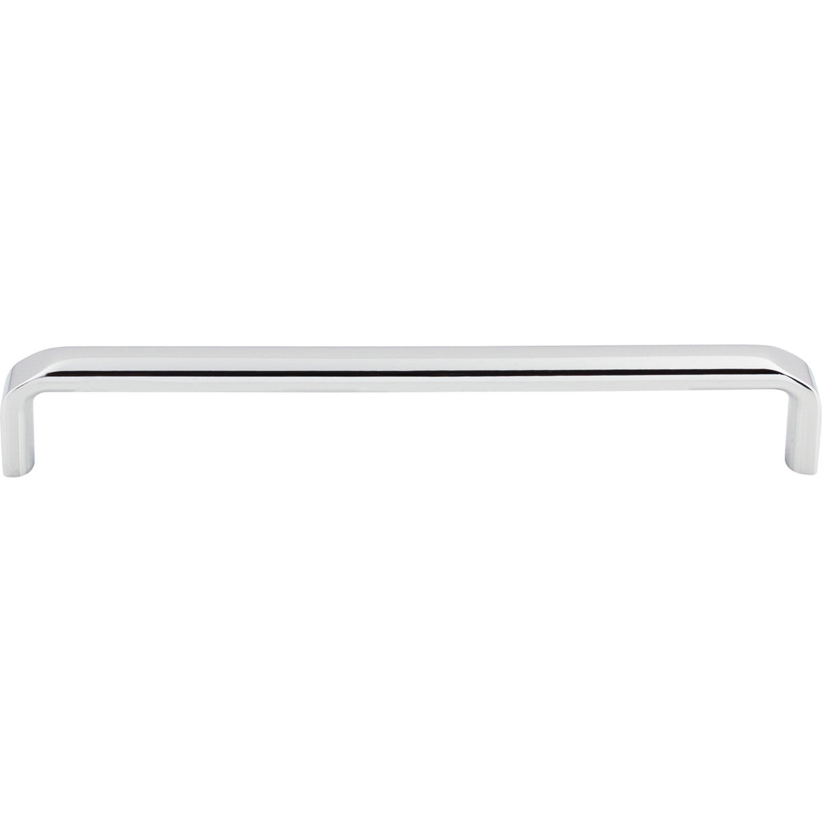 Top Knobs TK875PC: 7-9/16" cc Exeter Round Bar Cabinet Pull - Polished Chrome