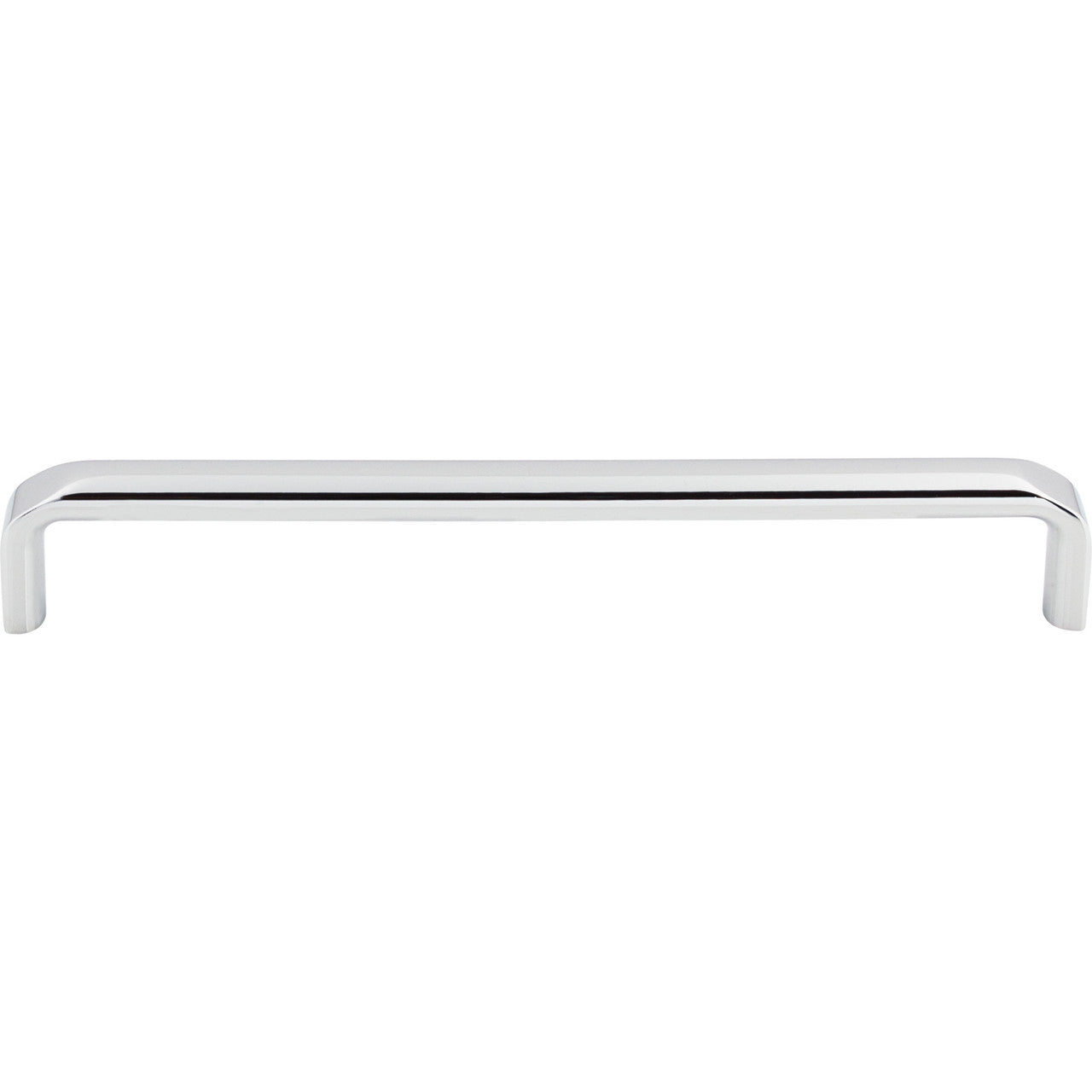Top Knobs TK875PC: 7-9/16" cc Exeter Round Bar Cabinet Pull - Polished Chrome