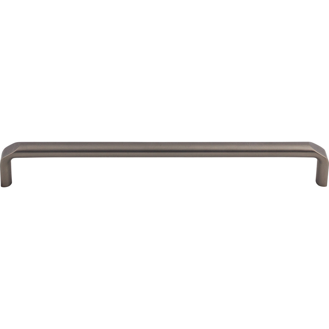 Top Knobs TK876AG: 8-13/16" cc Exeter Round Bar Cabinet Pull - Ash Gray