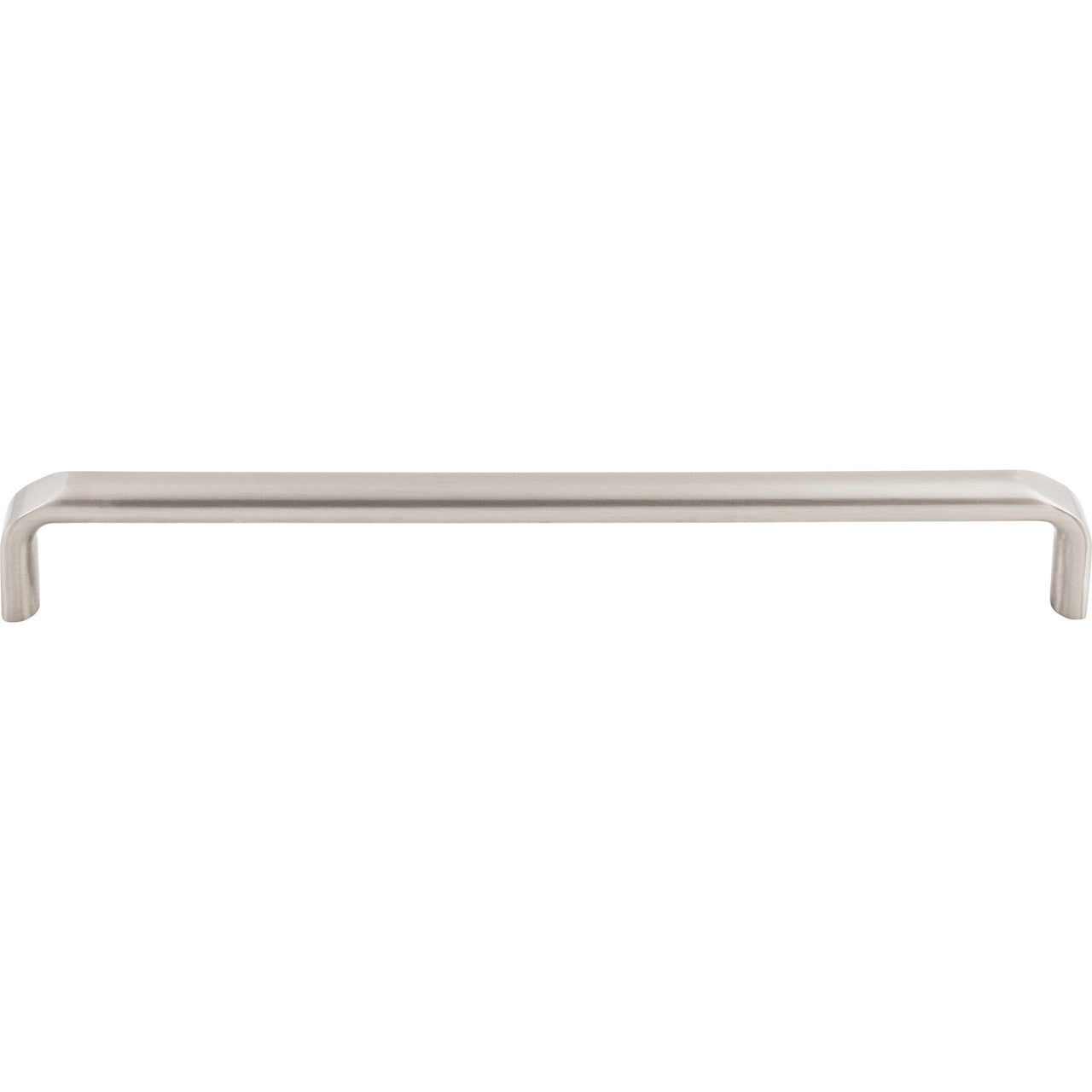 Top Knobs TK876BSN: 8-13/16" cc Exeter Round Bar Cabinet Pull - Brushed Satin Nickel