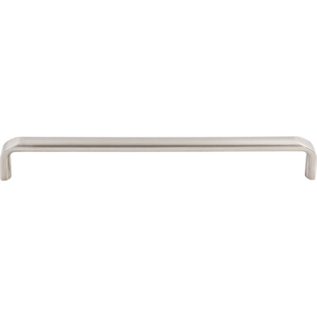 Top Knobs TK876BSN: 8-13/16" cc Exeter Round Bar Cabinet Pull - Brushed Satin Nickel