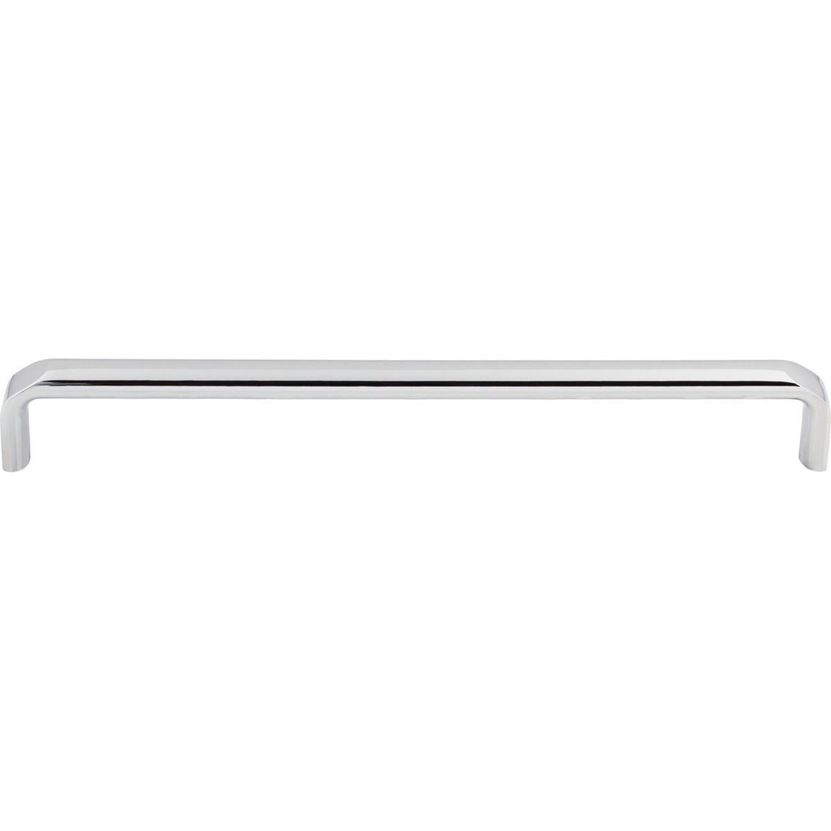 Top Knobs TK876PC: 8-13/16" cc Exeter Round Bar Cabinet Pull - Polished Chrome