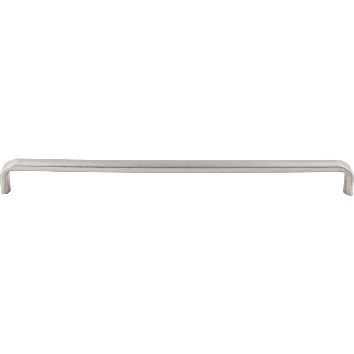 Top Knobs TK877BSN: 12" cc Exeter Round Bar Cabinet Pull - Brushed Satin Nickel