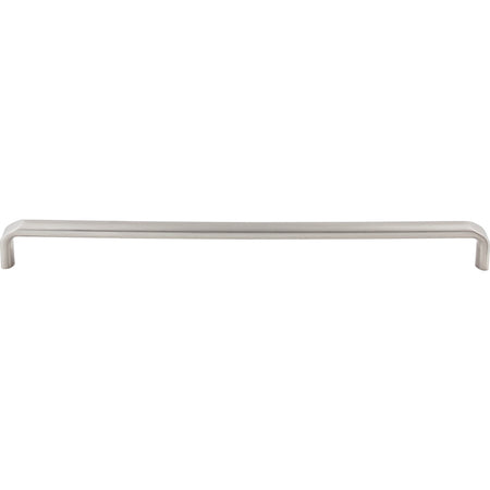 Top Knobs TK877BSN: 12" cc Exeter Round Bar Cabinet Pull - Brushed Satin Nickel