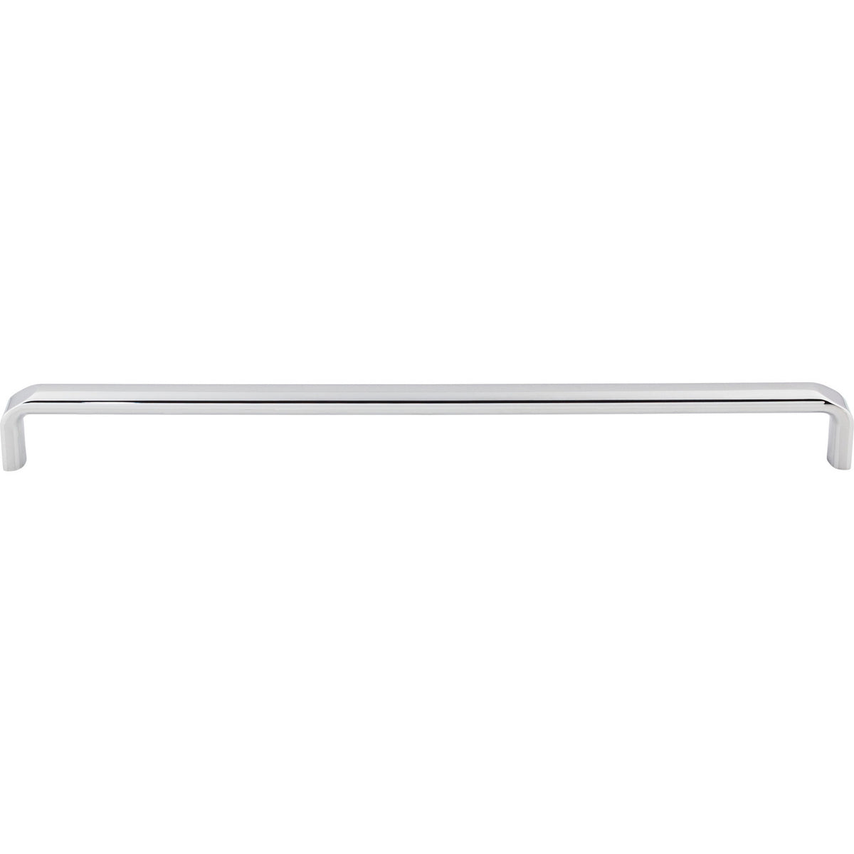 Top Knobs TK877PC: 12" cc Exeter Round Bar Cabinet Pull - Polished Chrome