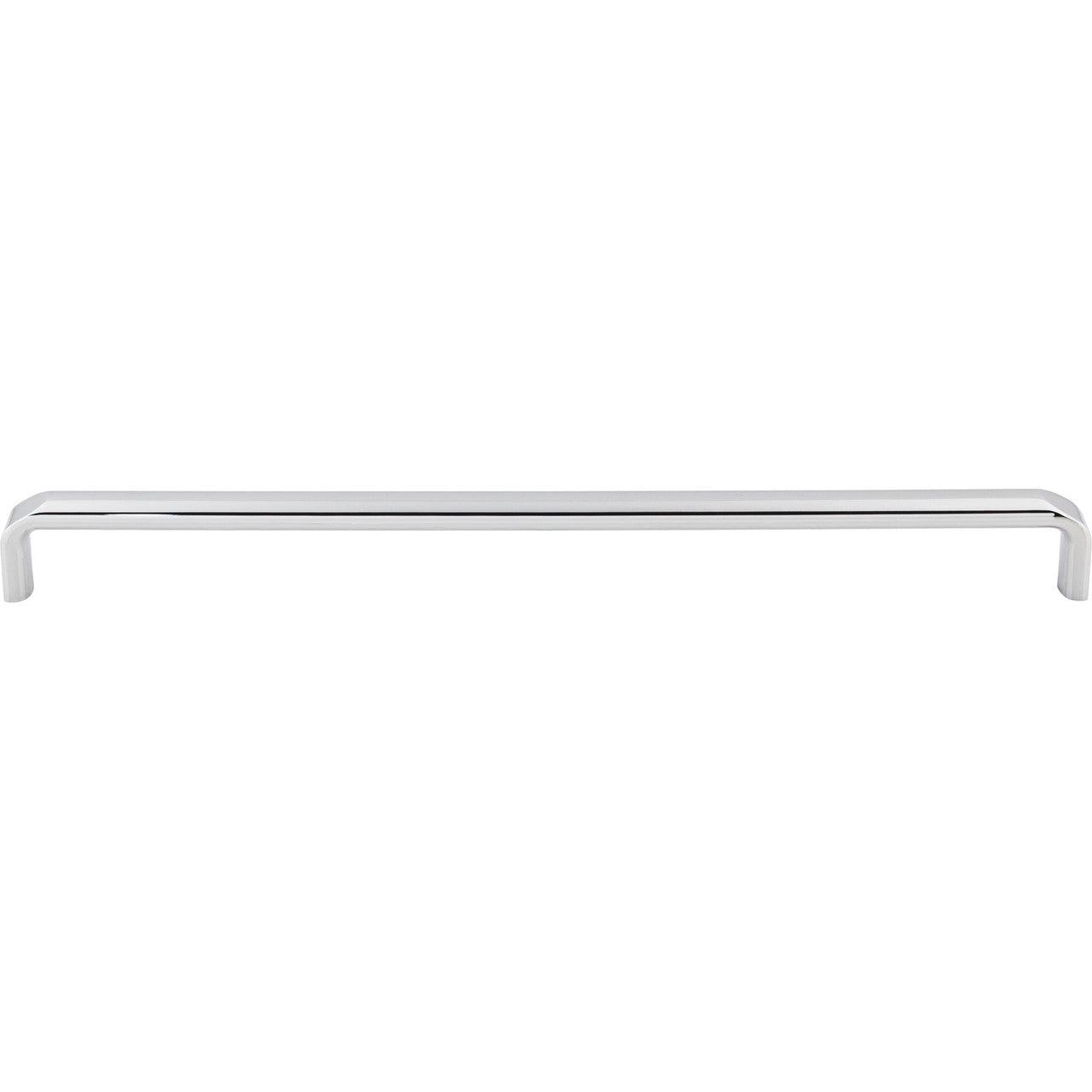 Top Knobs TK877PC: 12" cc Exeter Round Bar Cabinet Pull - Polished Chrome