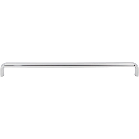 Top Knobs TK877PC: 12" cc Exeter Round Bar Cabinet Pull - Polished Chrome