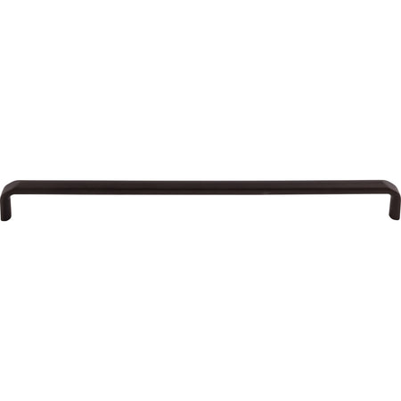 Top Knobs TK877SAB: 12" cc Exeter Round Bar Cabinet Pull - Sable
