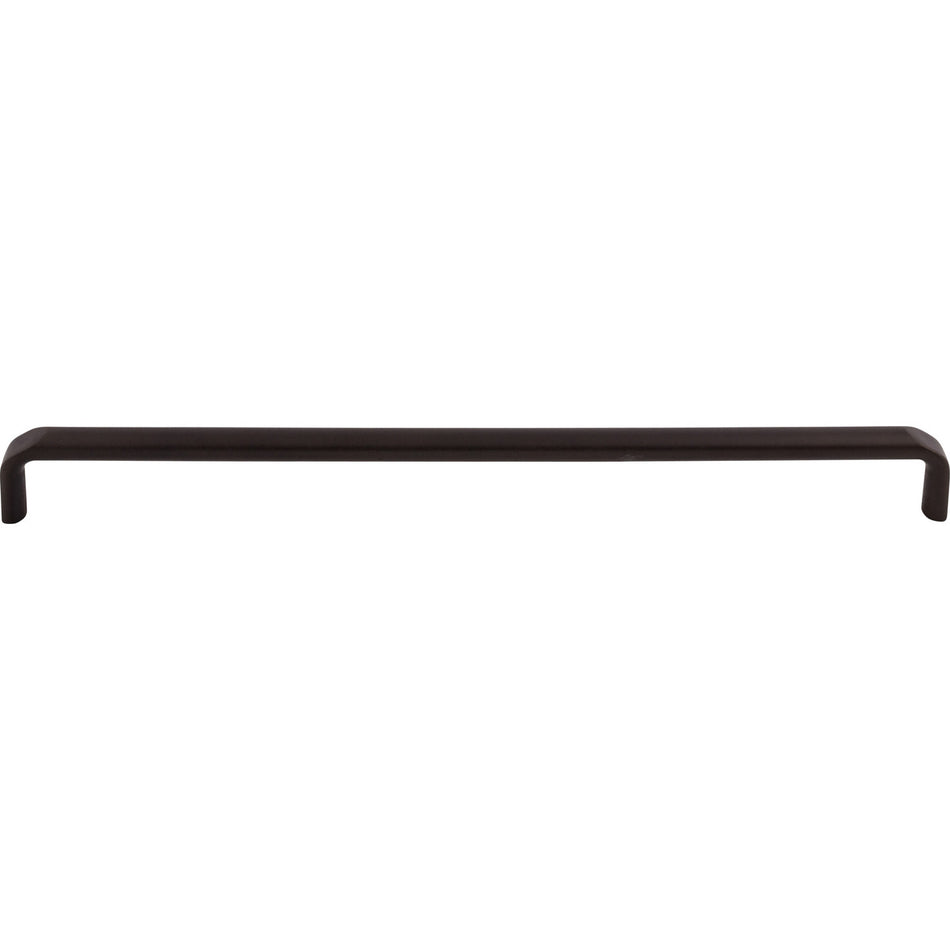 Top Knobs TK877SAB: 12" cc Exeter Round Bar Cabinet Pull - Sable