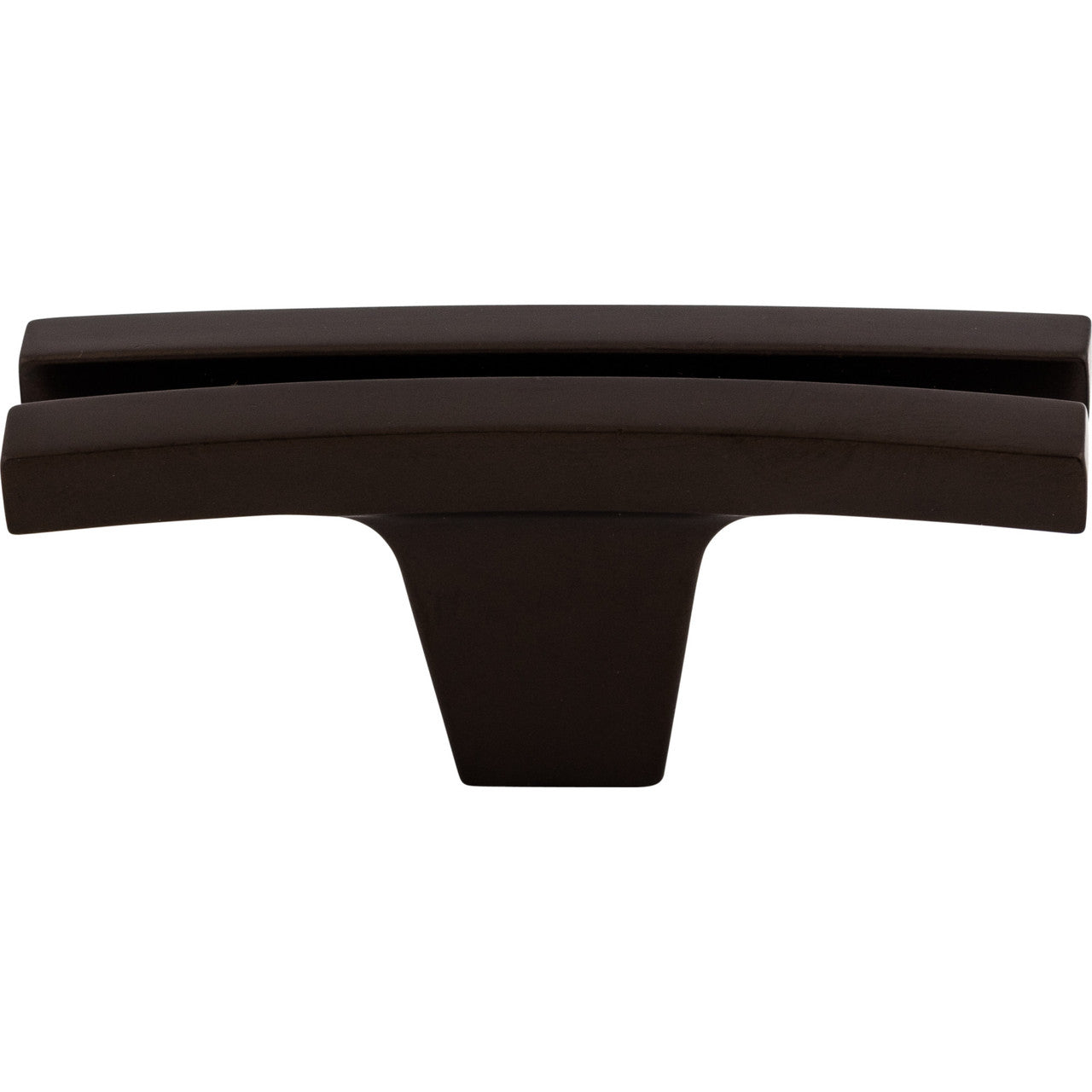 Top Knobs TK87ORB: 2-5/8" Sanctuary Flared T-Bar Cabinet Knob - Oil Rubbed Bronze
