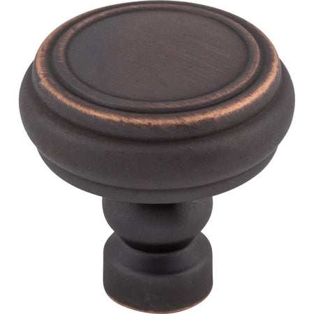 Top Knobs TK880UM: 1-1/4" Brixton Round Rimmed Cabinet Knob - Umbrio