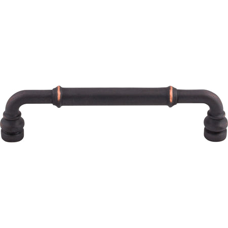 Top Knobs TK884UM: 5-1/16" cc Brixton D-Handle Cabinet Pull - Umbrio