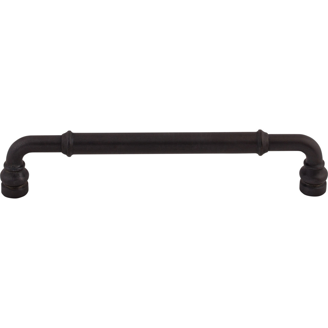 Top Knobs TK885SAB: 6-5/16" cc Brixton D-Handle Cabinet Pull - Sable