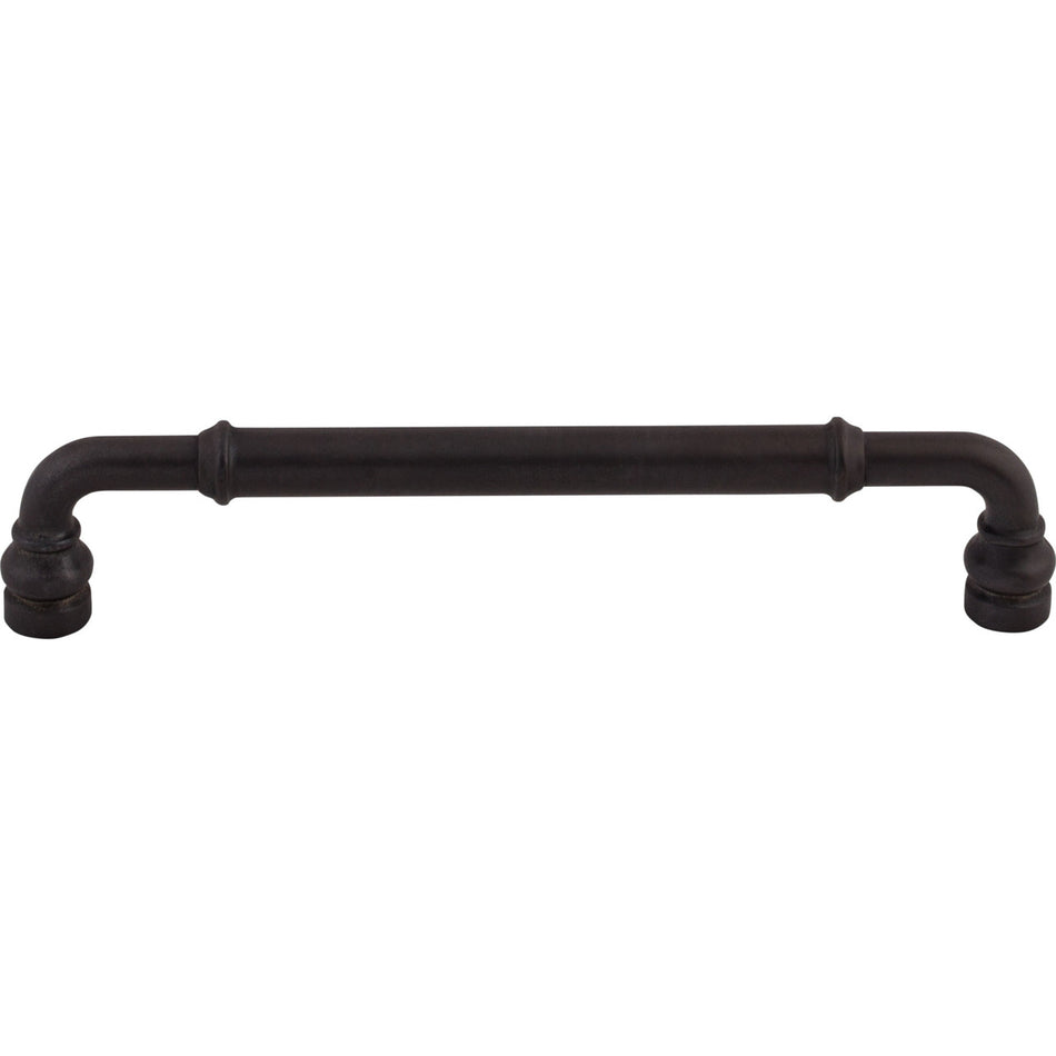 Top Knobs TK885SAB: 6-5/16" cc Brixton D-Handle Cabinet Pull - Sable