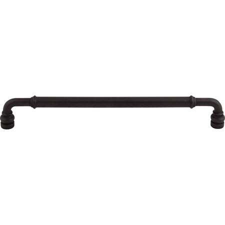 Top Knobs TK887SAB: 8-13/16" cc Brixton D-Handle Cabinet Pull - Sable