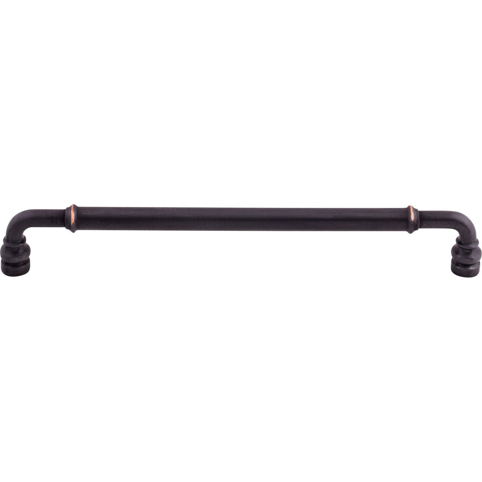 Top Knobs TK887UM: 8-13/16" cc Brixton D-Handle Cabinet Pull - Umbrio