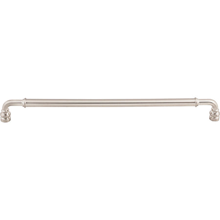 Top Knobs TK888BSN: 12" cc Brixton D-Handle Cabinet Pull - Brushed Satin Nickel