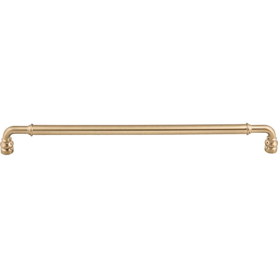 Top Knobs TK888HB: 12" cc Brixton D-Handle Cabinet Pull - Honey Bronze