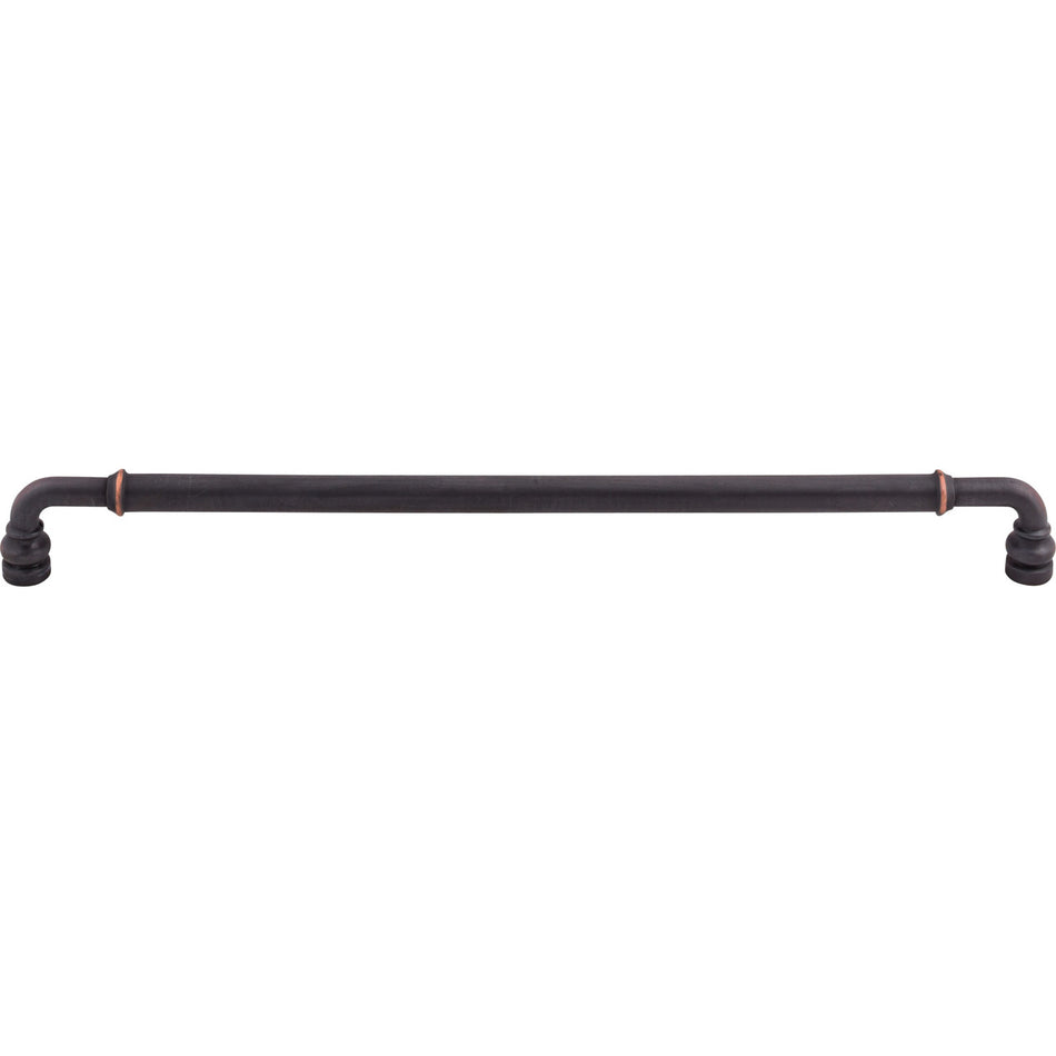Top Knobs TK888UM: 12" cc Brixton D-Handle Cabinet Pull - Umbrio