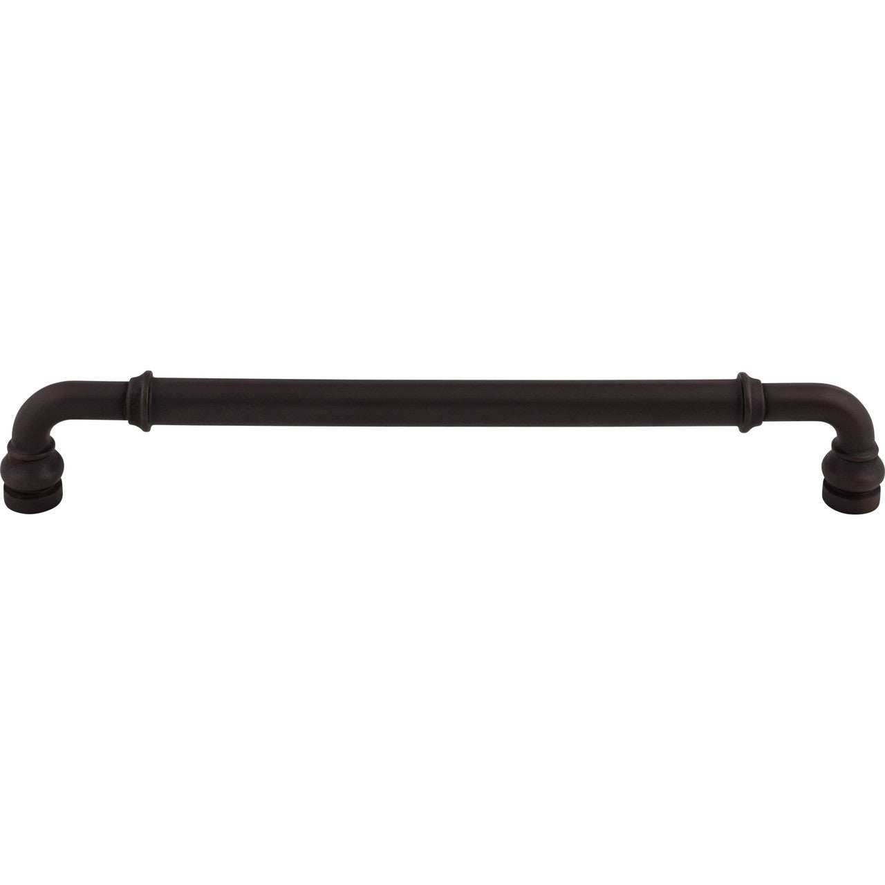 Top Knobs TK889SAB: 12" cc Brixton D-Handle Appliance Pull - Sable