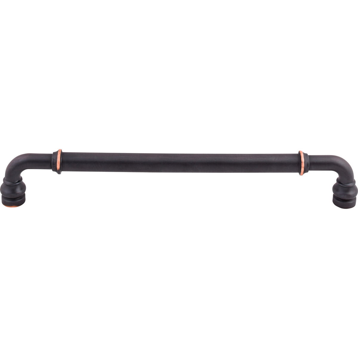 Top Knobs TK889UM: 12" cc Brixton D-Handle Appliance Pull - Umbrio