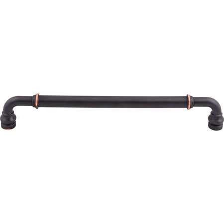 Top Knobs TK889UM: 12" cc Brixton D-Handle Appliance Pull - Umbrio