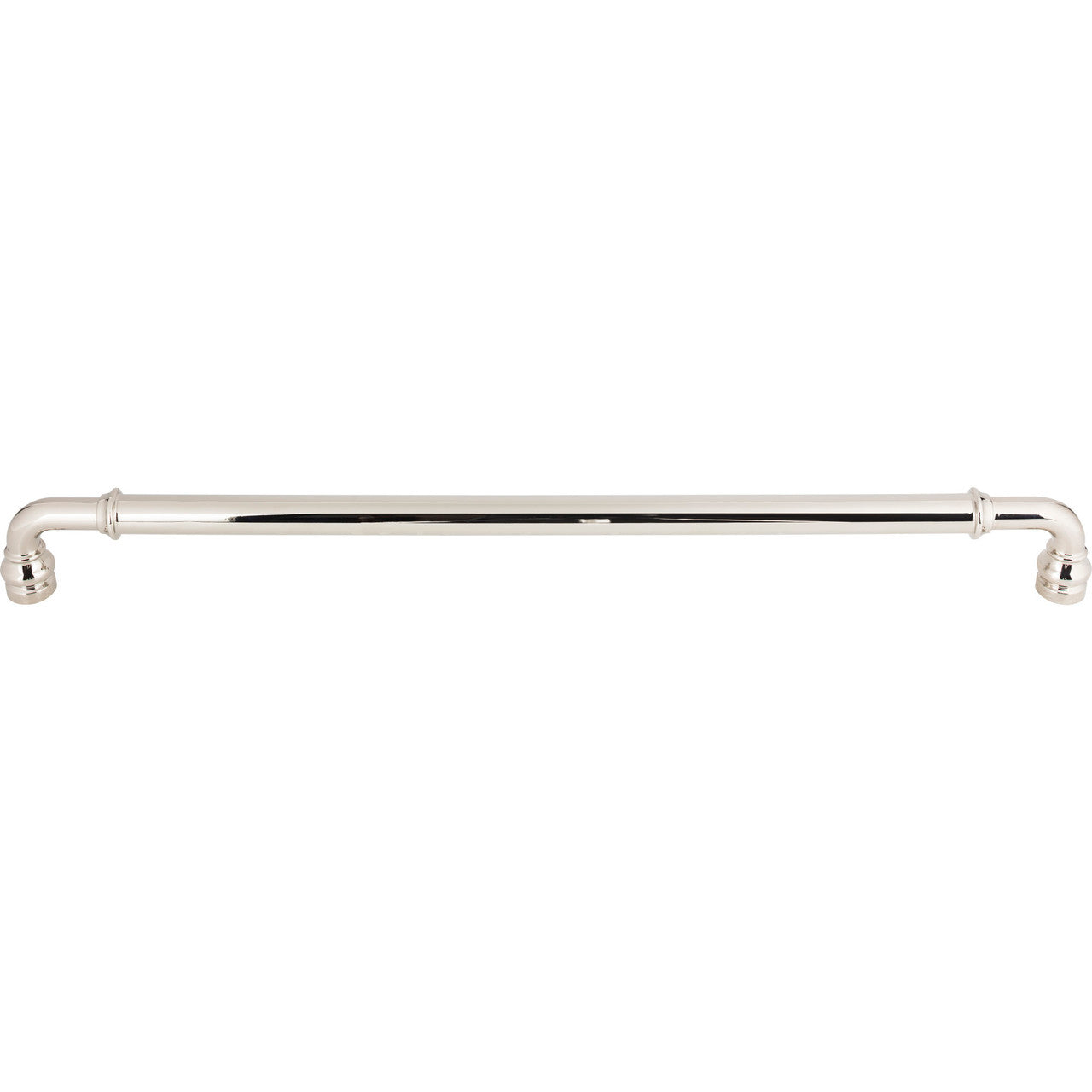 Top Knobs TK891PN: 18" cc Brixton D-Handle Appliance Pull - Polished Nickel