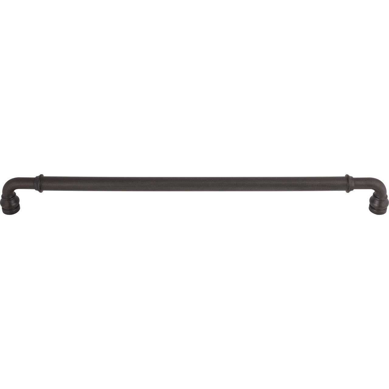 Top Knobs TK891SAB: 18" cc Brixton D-Handle Appliance Pull - Sable