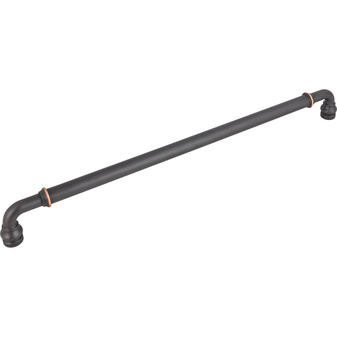Top Knobs TK891UM: 18" cc Brixton D-Handle Appliance Pull - Umbrio