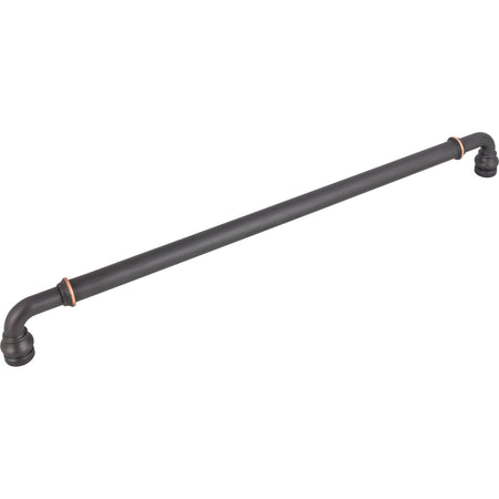 Top Knobs TK891UM: 18" cc Brixton D-Handle Appliance Pull - Umbrio