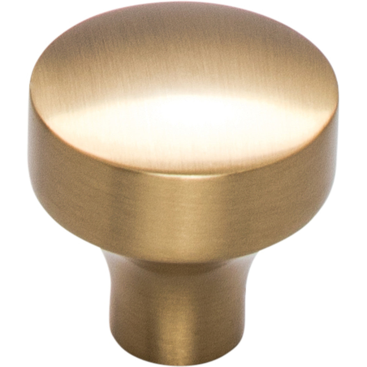 Top Knobs TK900HB: 1-1/8" Kinney Round Cabinet Knob - Honey Bronze