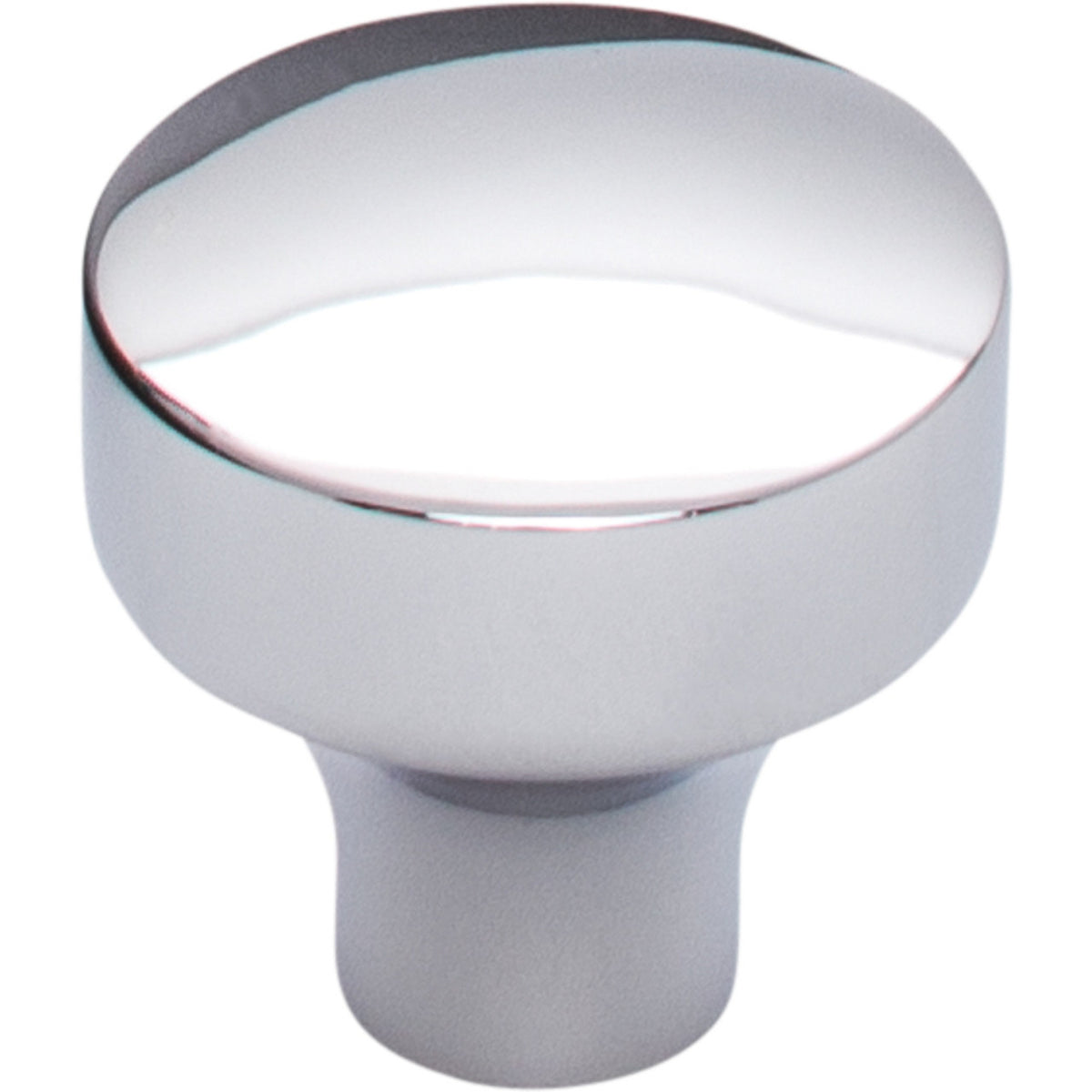 Top Knobs TK900PC: 1-1/8" Kinney Round Cabinet Knob - Polished Chrome