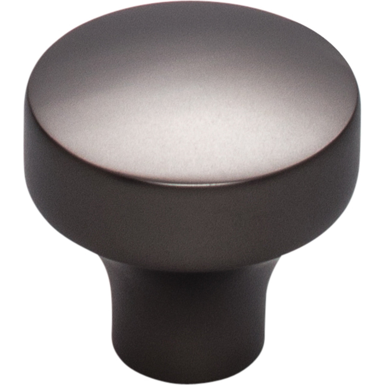 Top Knobs TK901AG: 1-1/4" Kinney Round Cabinet Knob - Ash Gray