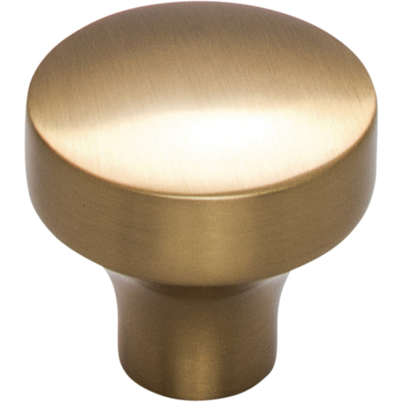 Top Knobs TK901HB: 1-1/4" Kinney Round Cabinet Knob - Honey Bronze