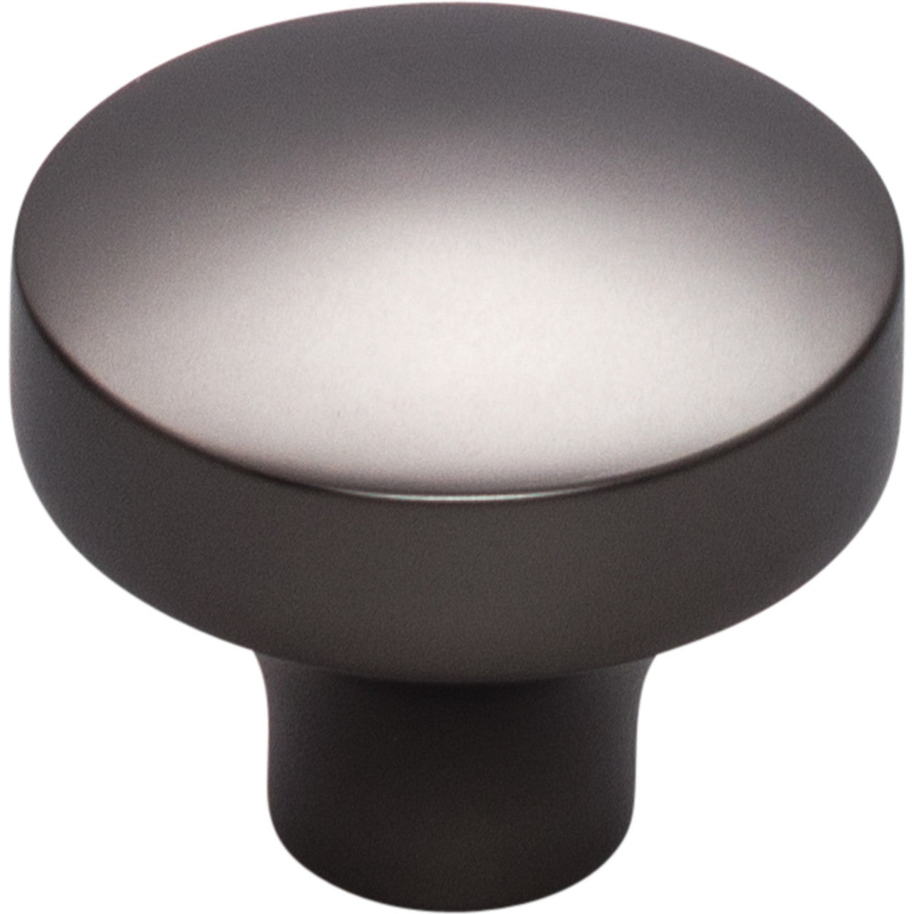 Top Knobs TK902AG: 1-1/2" Kinney Round Cabinet Knob - Ash Gray