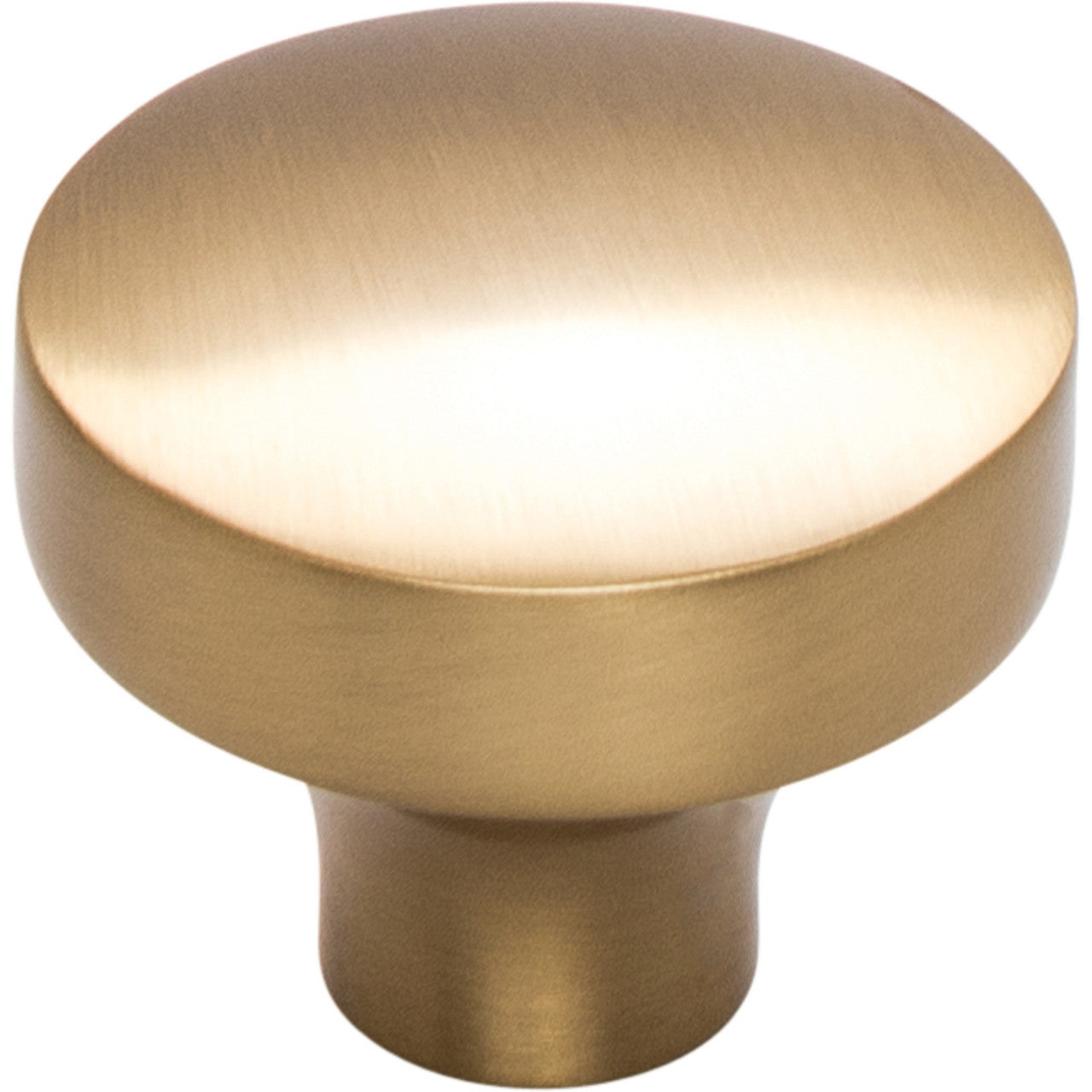 Top Knobs TK902HB: 1-1/2" Kinney Round Cabinet Knob - Honey Bronze