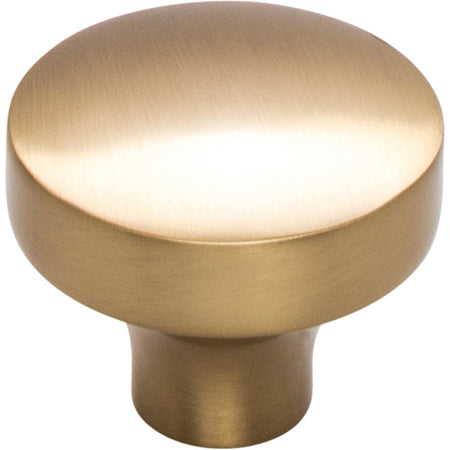 Top Knobs TK902HB: 1-1/2" Kinney Round Cabinet Knob - Honey Bronze