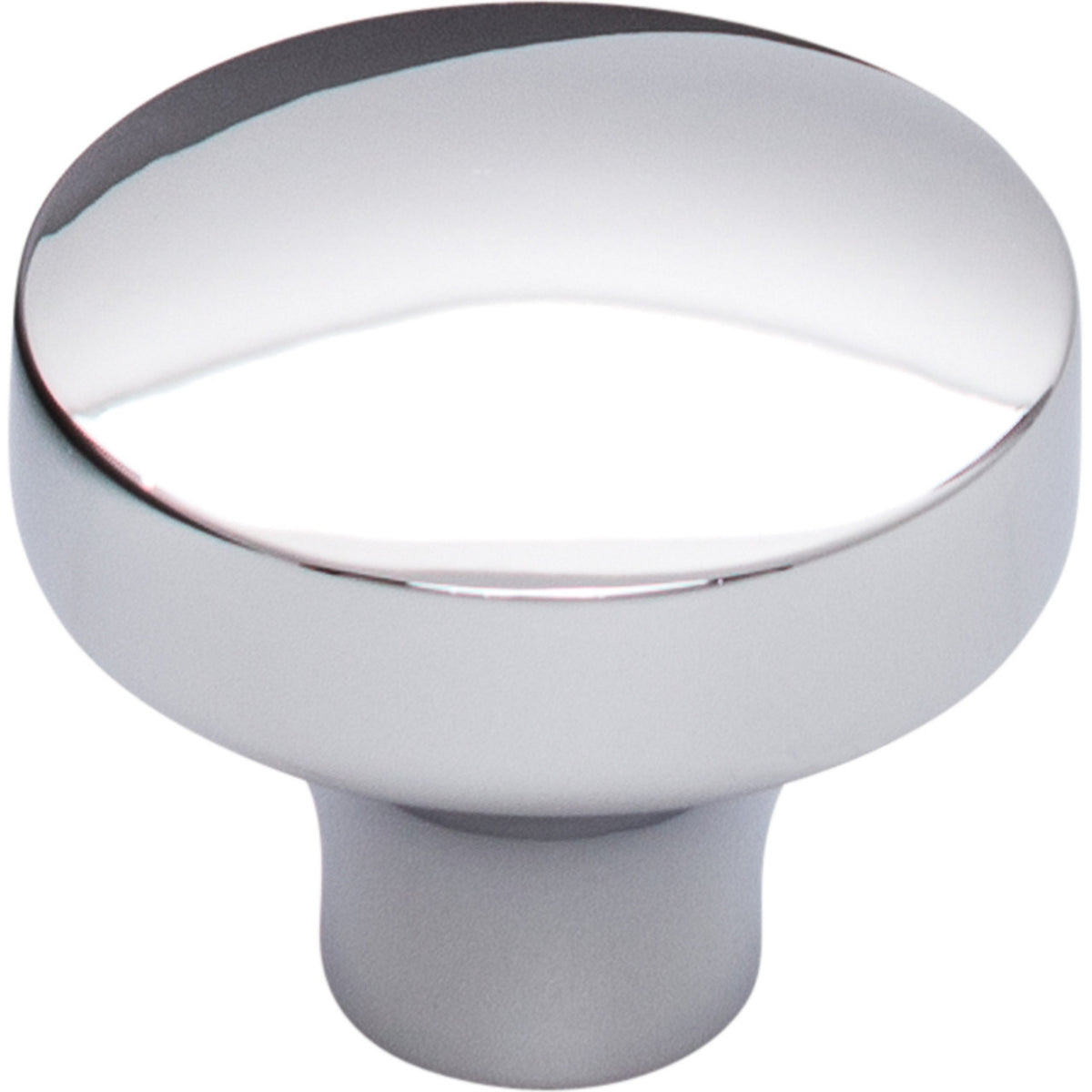 Top Knobs TK902PC: 1-1/2" Kinney Round Cabinet Knob - Polished Chrome