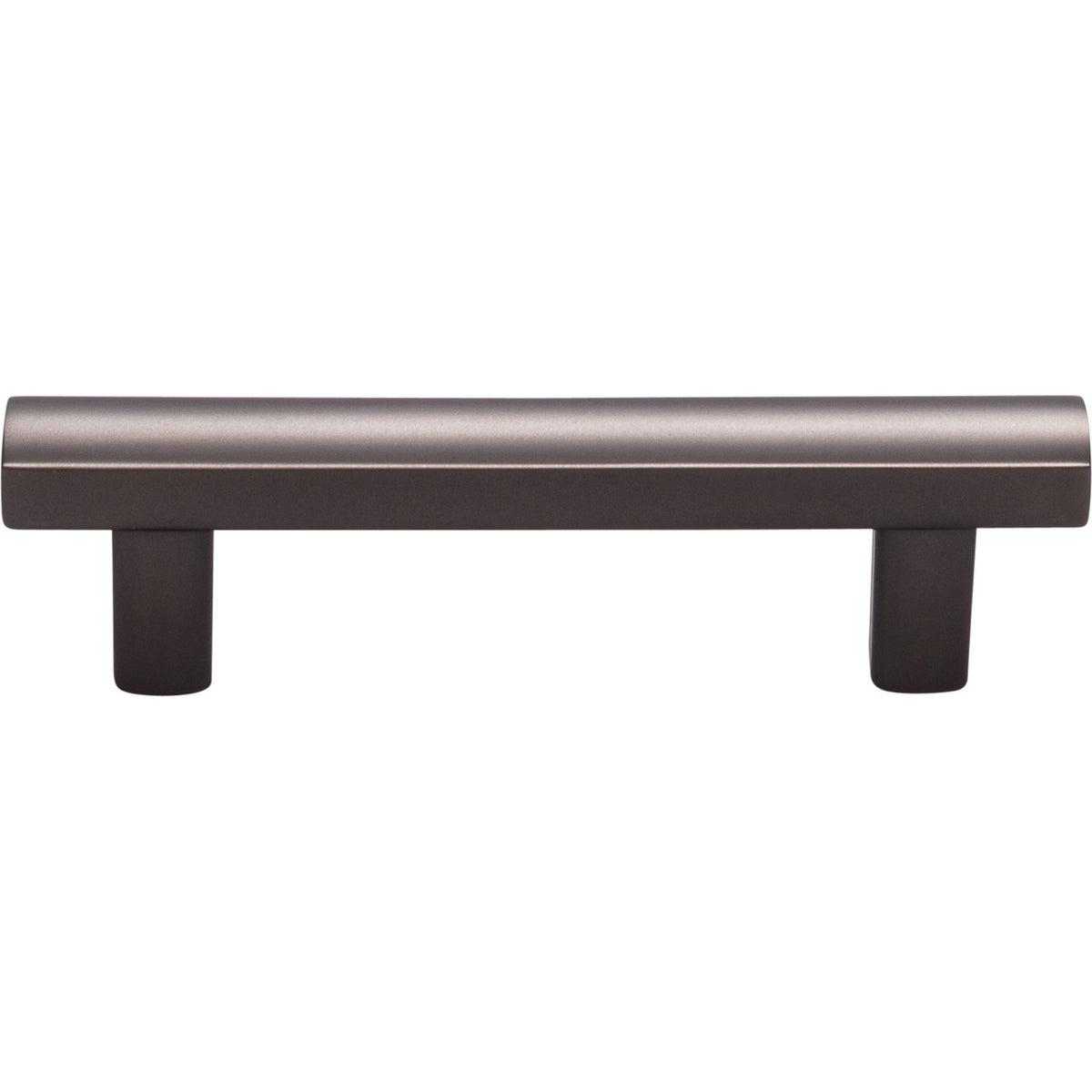 Top Knobs TK903AG: 3" cc Hillmont Square Bar Cabinet Pull - Ash Gray