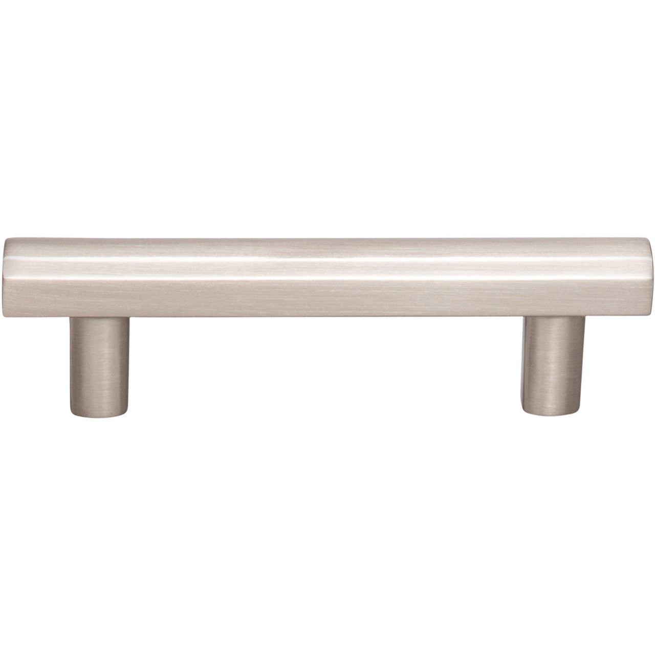 Top Knobs TK903BSN: 3" cc Hillmont Square Bar Cabinet Pull - Brushed Satin Nickel