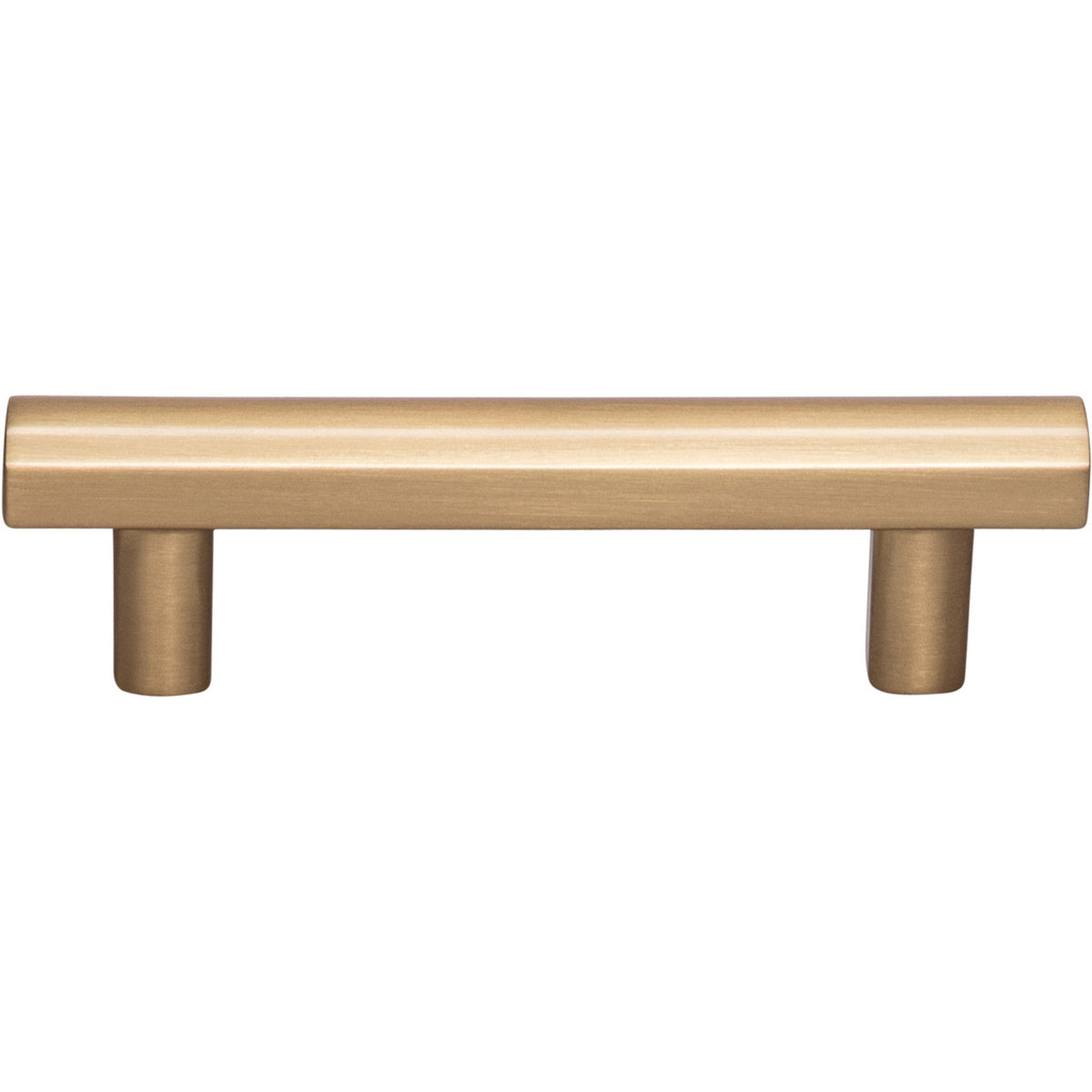 Top Knobs TK903HB: 3" cc Hillmont Square Bar Cabinet Pull - Honey Bronze