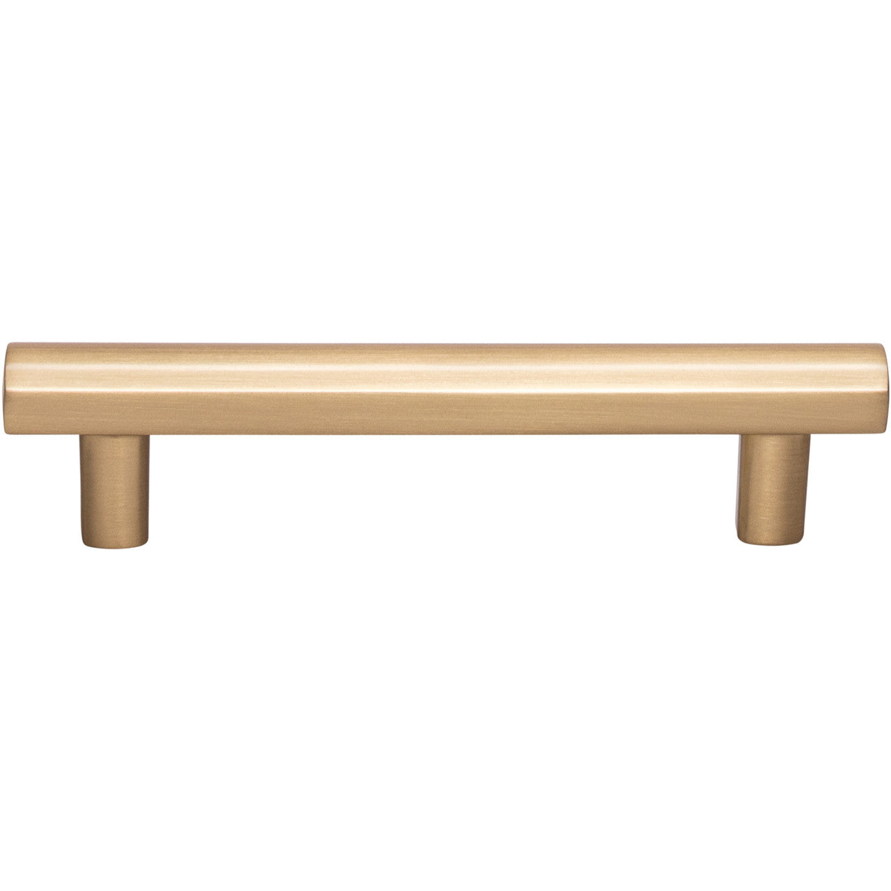 Top Knobs TK904HB: 3-3/4" cc Hillmont Square Bar Cabinet Pull - Honey Bronze