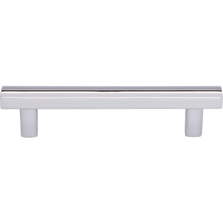 Top Knobs TK904PC: 3-3/4" cc Hillmont Square Bar Cabinet Pull - Polished Chrome