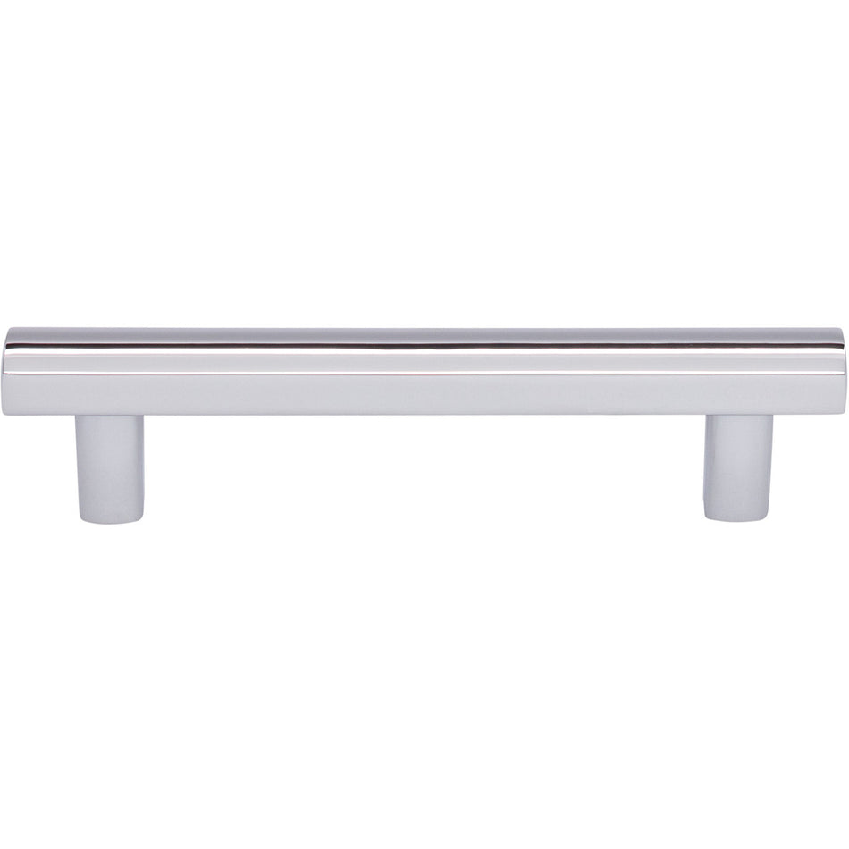 Top Knobs TK904PC: 3-3/4" cc Hillmont Square Bar Cabinet Pull - Polished Chrome