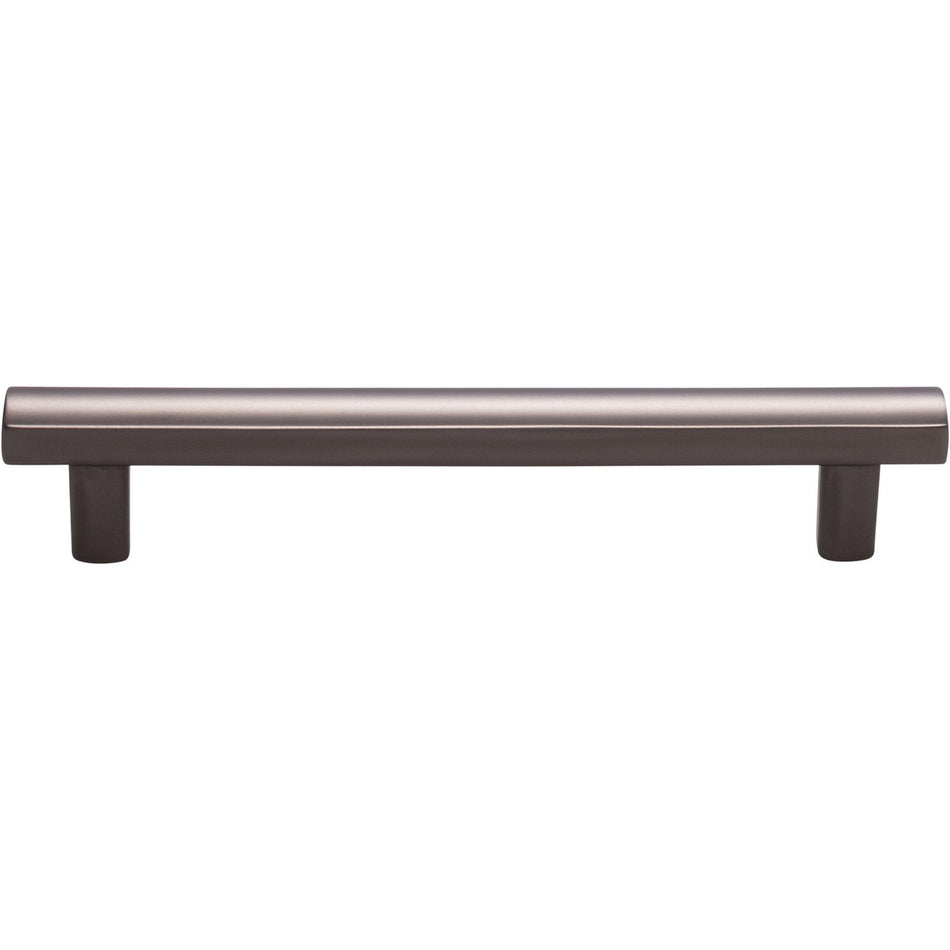 Top Knobs TK905AG: 5-1/16" cc Hillmont Square Bar Cabinet Pull - Ash Gray