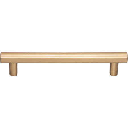 Top Knobs TK905HB: 5-1/16" cc Hillmont Square Bar Cabinet Pull - Honey Bronze