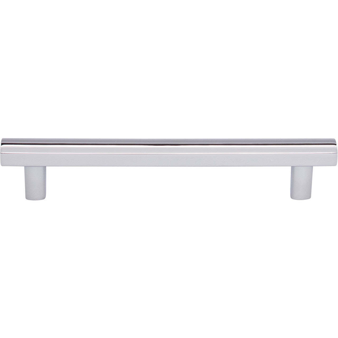 Top Knobs TK905PC: 5-1/16" cc Hillmont Square Bar Cabinet Pull - Polished Chrome